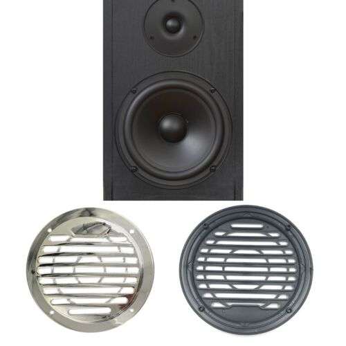 3" & 4.5" Auto Speaker Protection Cover - Durable Mesh Grille for Loudspeaker Safety