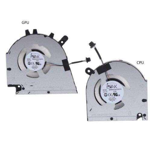 Quiet Cooling Fan CPU GPU Cooler for 15 7510 16 7610 2021 Laptops