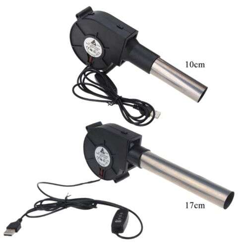 Powerful 5V USB Rechargeable Blower for Fast and Efficient Barbecue Grilling