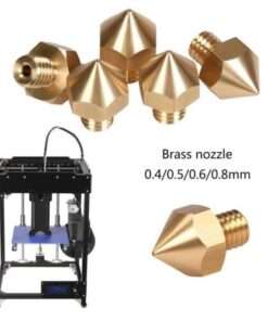 10 Pack Brass Nozzles for BIQU B1 um2 3D Printer Extrusion