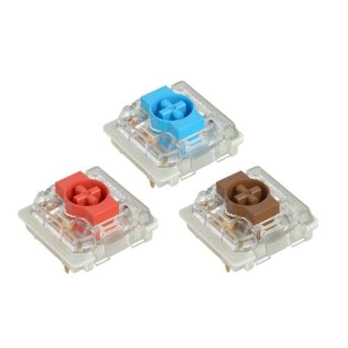 Gateron 2.0 Low Profile Mechanical Keyboard Switches for Ultra-Slim Typing Experience
