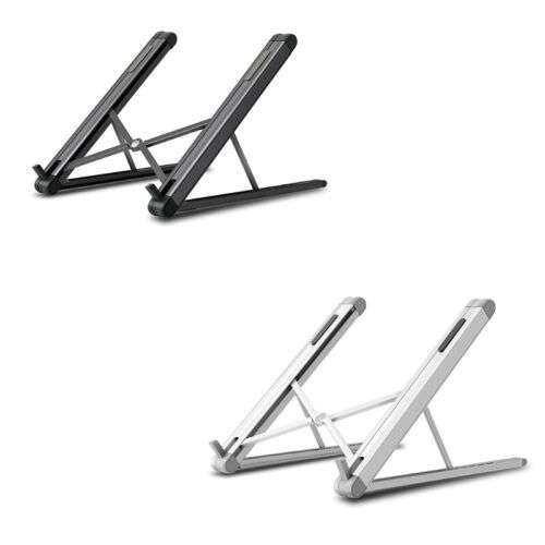 Aluminum Desktop Tablet Stand for Cooling & Non-Slip Notebook Holder, Adjustable to 16 Inches