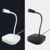 Crystal-Clear Communication: Omnidirectional USB Desktop Voice Mic with Touch-Sensitive Button for Windows XP/7/8