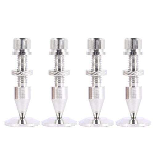 Copper Rhodium Plated Speaker Stand Foot Nails/Pads for Secure & Enhanced Audio Performance