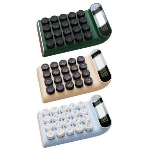Clear Sound Mechanical Switch Calculator: Simple, Sturdy, 10-Digit Display for Everyday Use