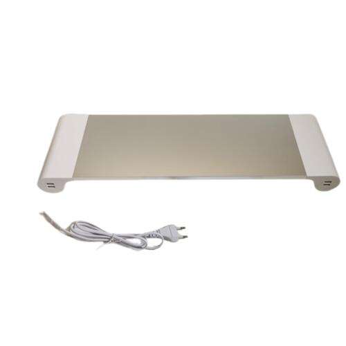 Ergonomic Computer Monitor Stand Riser: Elevate Your Screen for Optimal Viewing and Desk Space Saving.