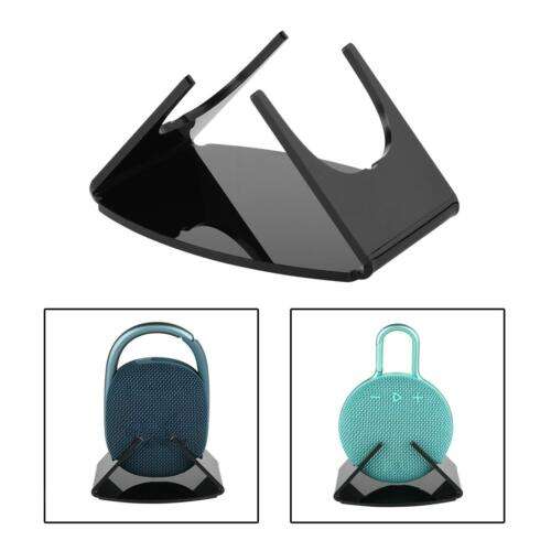 JBL Clip 3/4 Desktop Stand - Acrylic, Stable for Office, Studio Speaker, Home