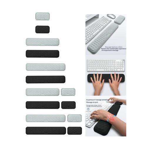 Ergonomic Wrist Rest Pad with Massage Texture for Comfortable PC & Laptop Use