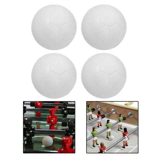 4Pcs Mini Replacement Balls for Table Soccer, 36mm Foosball Machine Accessories