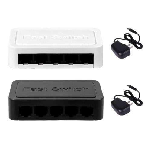 5-Port Gigabit Ethernet Switch: High Speed Network Hub for Home & Desktop