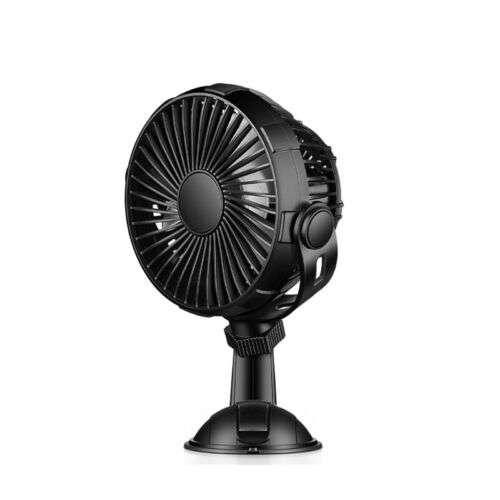 Portable Mini Car Fan: Super Quiet, 3-Speed USB Desk Fan for Cooling