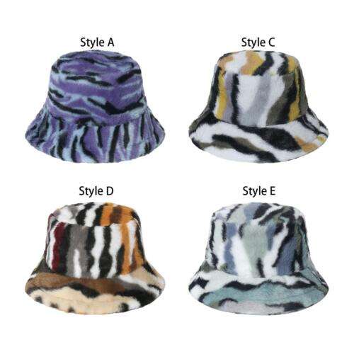 Cozy Plush Bucket Hat for Autumn & Winter - Warm Windproof Beanie for Women
