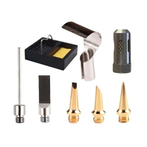 Portable Soldering Iron Kit with Stand & Sponge for Electronics Repair and DIY Projects