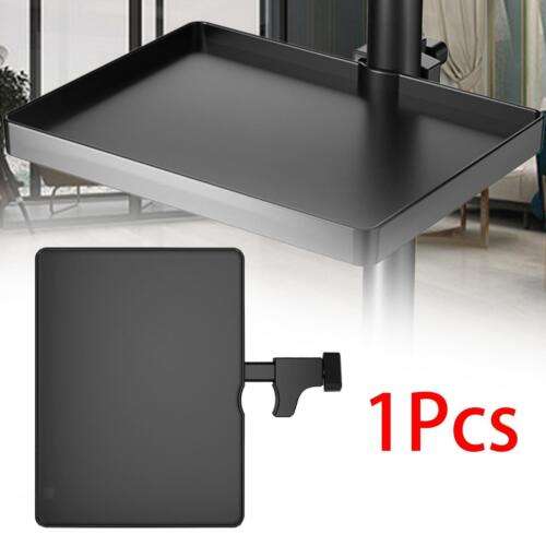 Stable Microphone Stand Accessory: Sound Card Tray Clamp-On Shelf for Tripod