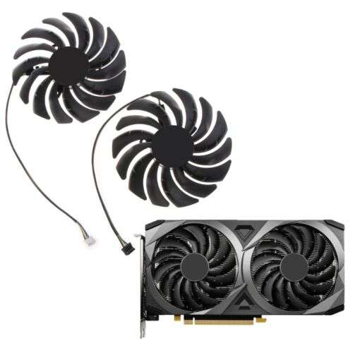 1/2PC Graphics Card Cooling Fan for 3070 3060 3060Ti VENTUS - 4Pin 12V VGA Cooler
