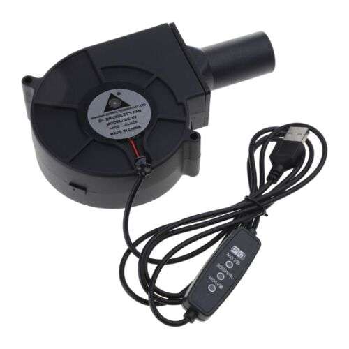 Portable USB Mini Blower for Fast and Even BBQ Grilling