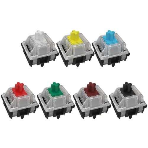 60% Mechanical Keyboard for Gaming and Typing: SK61/SK64 Blue, Red, Brown, Black, Yellow Switches
