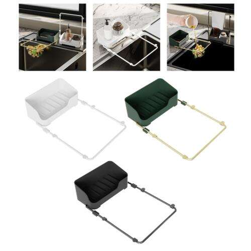Foldable Kitchen Garbage Net Shelf - Drain Strainer Holder for Fabrics and More