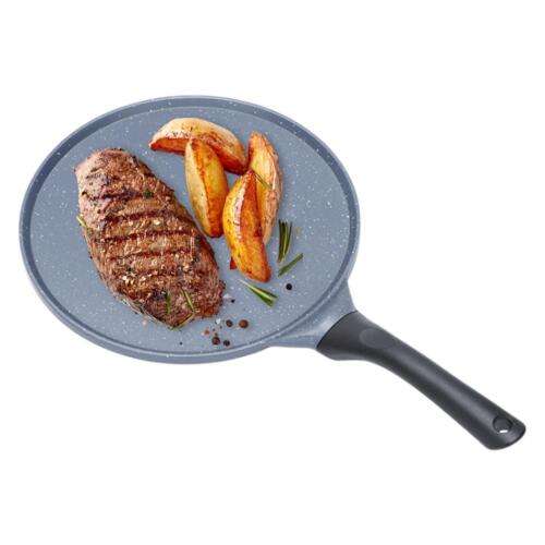 Professional Round Nonstick Pancake Pan for Easy Cleaning - Perfect for Meats, Fish, and Restaurants