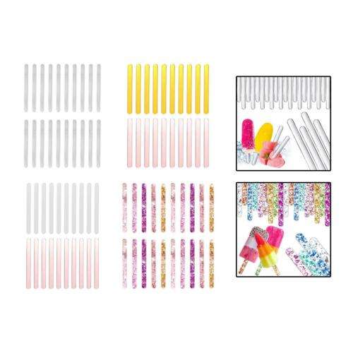 20 Pack Reusable Cakesicle Sticks for DIY Ice Cream & Dessert Treats