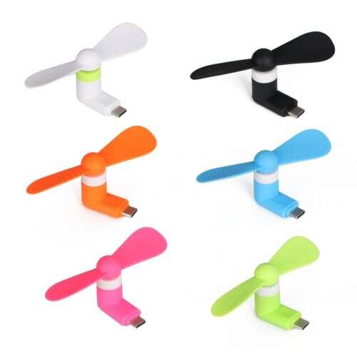 Portable USB-C Mini Fan: Cool Your Phone, Tablet, and More Outdoors