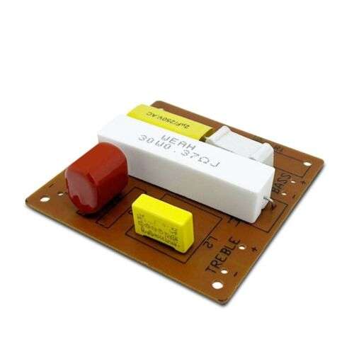 2-Way Hi-Fi Crossover Filter for Treble/Bass Speakers - DIY Frequency Distributor