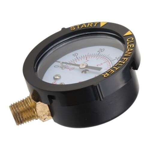 Upgraded 0-60 PSI Bottom Mount Pressure Gauge for Replacement and Accurate Readings