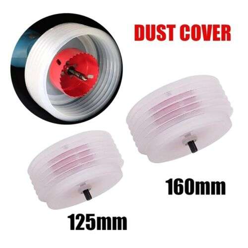 125mm/160mm Drill Hole Opener Dust Catcher Bowl for Clean Ceiling Reaming