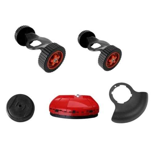 2-Size Grass Trimmer Head Cordless Lawn Mower Wheels for Easy Lawn Maintenance