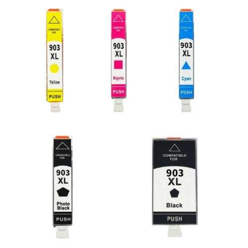 High-Yield 903XL Compatible Ink Cartridge for Officejet Pro 6950, 6960, 6970, 6975 Printers