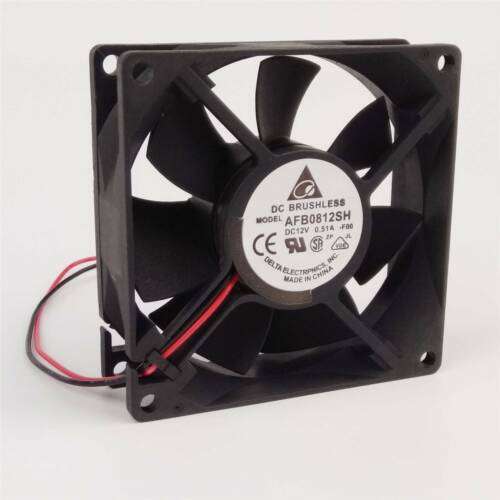 High-Performance 80mm Delta Brushless Cooling Fan for Electronics and PC Components