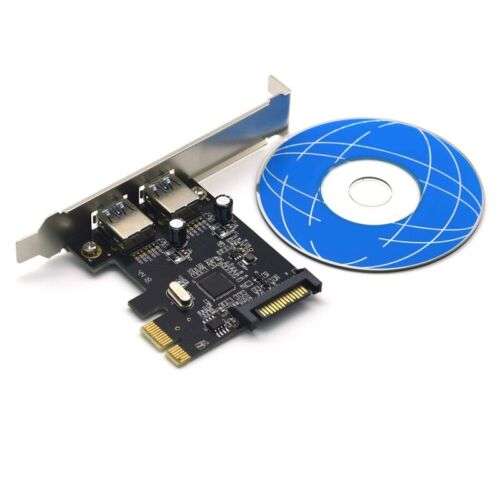 High-Speed PCI-E to USB 3.0 Adapter Card for Desktop Expansion