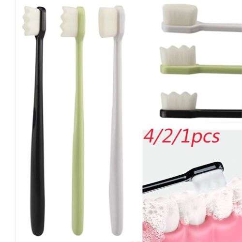 Ultra-Soft Nano Bristle Toothbrush for Adult and Kids: Gentle Oral Care for a Sparkling Smile