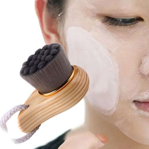 Blackhead Removing Exfoliating Brush: Soft Fiber Facial Cleansing Tool for Deep Pore Cleanse