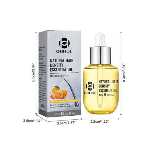 Anti Hair Loss Essential Oil Serum: Smooth, Grow, & Fight Frizz for Healthier Hair