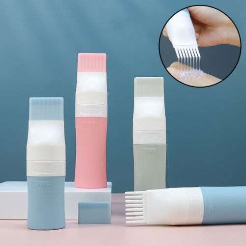 Empty Silicone Squeeze Tube for Lotion, Shampoo, Makeup, 38/60/80ml