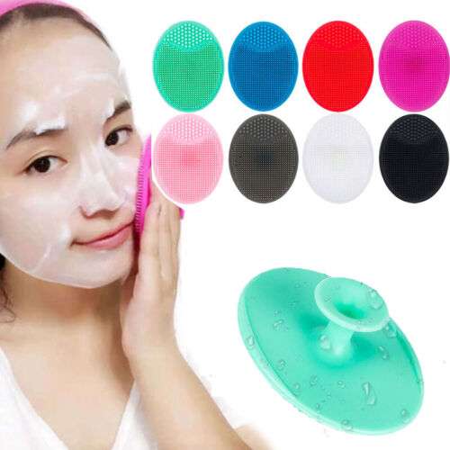 Silicone Facial Cleansing Brush: Deep Cleanse, Exfoliate, and Massage for Radiant Skin