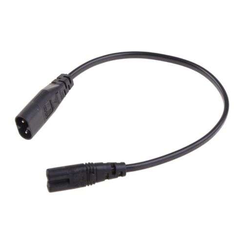 30CM IEC 320 C7 Female to C8 Male Figure 8 Power Extension Cable for Devices.