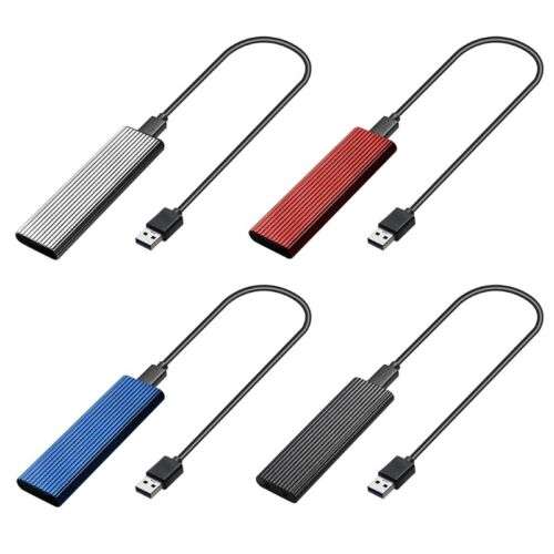 High-Speed USB 3.1 Hard Disk Enclosure for 2.5" SSDs and HDDs - External Storage Solution