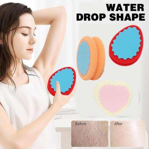 Painless Hair Removal Sponge Pad for Smooth, Hair-Free Skin