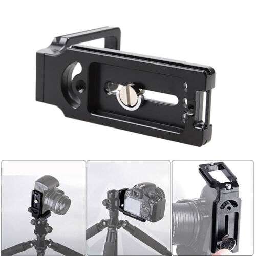 L-Bracket Grip for SLR Cameras: Secure & Comfortable Shooting with Quick Release