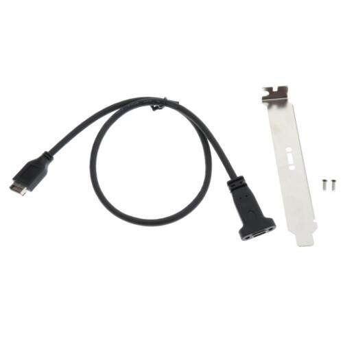 USB 3.1 Header to Female Extension Cable: Extend Your Connections for High-Speed Data Transfer.