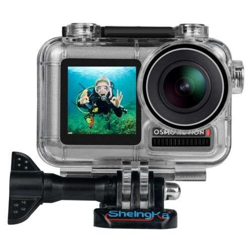 Dive Deeper: Underwater Case Lens Filter Cover for DJI Osmo Action Camera