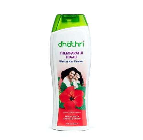 Dhathri Chemparathi Thaali Hair Shampoo:  Cleanses & Nourishes Hair for a Healthy Shine (200ml)