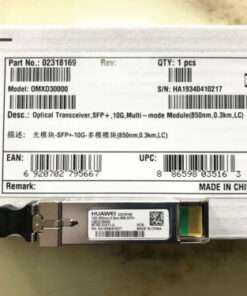Huawei Genuine OMXD30000 10GE SFP+ Transceiver for 0.3KM Network Connections