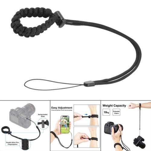 Secure Your Shots: Quick Release Camera Wrist Strap Lanyard for Easy Access and Comfort