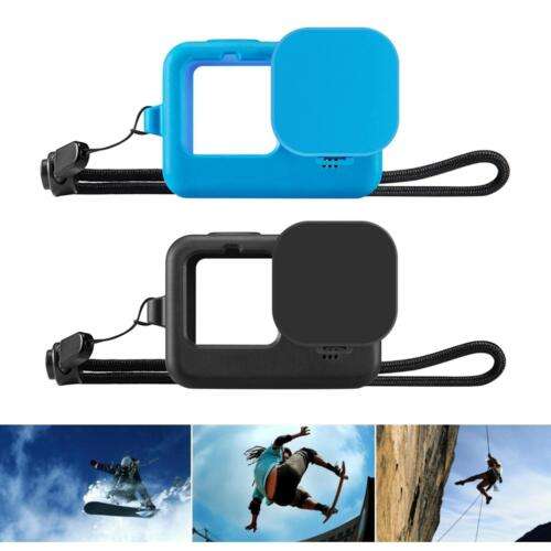 Protective Silicone Housing Case for 9 Black Action Camera Accessories