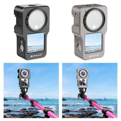 Aluminum Alloy Protective Cage for 1/4 & 3/8 Inch Action Cameras with Threaded Holes