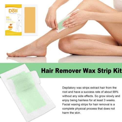 Easy & Effective Hair Removal: Non-Woven Depilatory Wax Strips for Smooth Skin