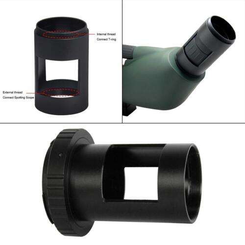 Extend Your View: Spotting Scope Telescope Eyepiece Extension Adapter Tube for Enhanced Observation